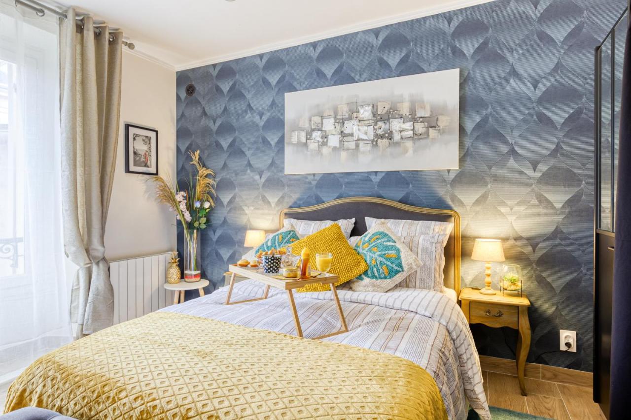 Appartement Fleur de lys 5 min Château et Gare Wifi, Netflix à Versailles Extérieur photo